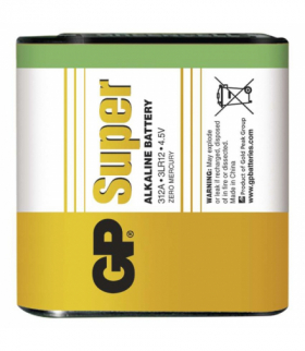 GP Bateria alkaliczna SUPER 4,5V (3LR12) 1SH GP B1360