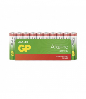 GP Bateria alkaliczna ALKALINE AAA (LR03) folia 10 GP B0410G