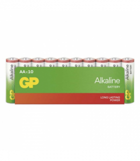 GP Bateria alkaliczna ALKALINE AA (LR6) folia 10 GP B0420G