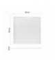Panel LED PROXO 60×60 40W IP20 UGR, CRI95 neutralna biel EMOS ZR1433