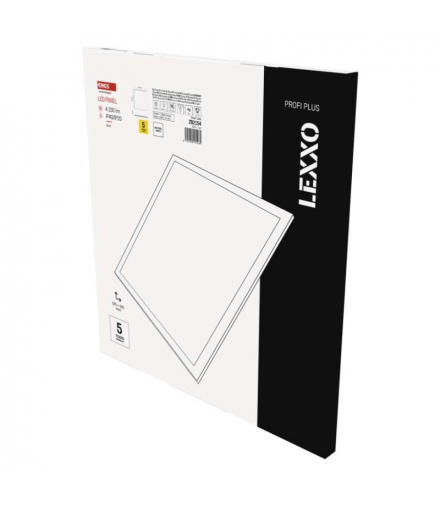 Panel LED LEXXO backlit 60×60 IP44 IP20 30W neutralna biel EMOS ZB2154
