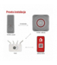 GoSmart Dzwonek bezprzewodowy z WiFi, srebrny EMOS P5735SS
