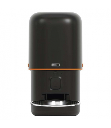 GoSmart Karmidło z kamerą PET CARE, 4 l, czarne, Wi-Fi EMOS H6004