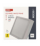 Panel LED natynkowy NEXXO, kwadrat, bialy, 12,5W,Neutralna biel EMOS ZM6135