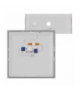 Panel LED natynkowy NEXXO, kwadrat, bialy, 28,5W,Neutralna biel EMOS ZM6155
