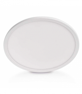 Oprawa LED FLORI okrągła, biała, 18W, neutralna biel EMOS ZM1400