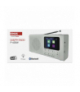 Przenośne radio z Bluetooth, MP3, DAB DAB+ FM, białe EMOS E0091