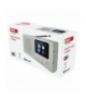 Przenośne radio z Bluetooth, MP3, DAB DAB+ FM, białe EMOS E0091