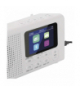 Przenośne radio z Bluetooth, MP3, DAB DAB+ FM, białe EMOS E0091