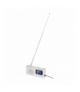 Przenośne radio z Bluetooth, MP3, DAB DAB+ FM, białe EMOS E0091