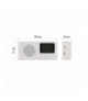 Przenośne radio z Bluetooth, MP3, DAB DAB+ FM, białe EMOS E0091