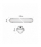 Oprawa pyłoszczelna LED MISTY, naścienna,21W do 35W CW IP66 EMOS ZT1531