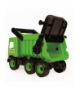 Wywrotka zielona middle truck w kartonie Wader 32101