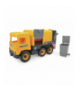 Śmieciarka żółta 42 cm middle truck w kartonie Wader 32123