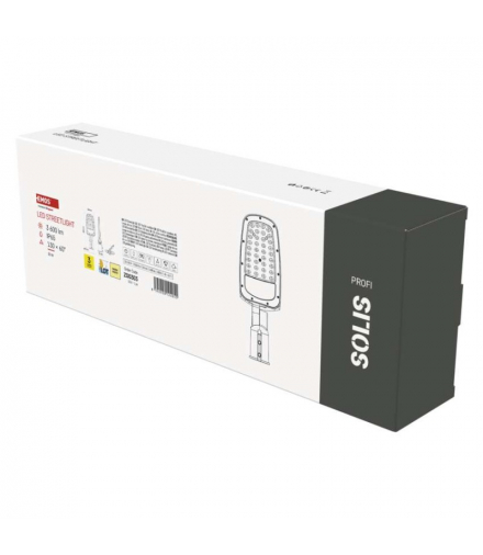 Oprawa oświetleniowa LED uliczna SOLIS 30W, 3600 lm, ciepła biel EMOS ZO0303