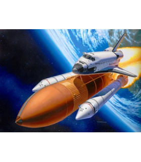 Model plastikowy space shuttle discovery & booster rockets Revell 04736