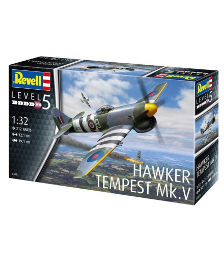 Model plastikowy hawker tempest mk.v Revell 03851