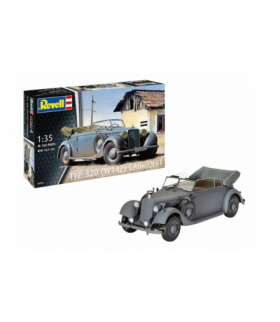 Model plastikowy pojazd typ 320 w142 cabriolet 1/35 Revell 03354