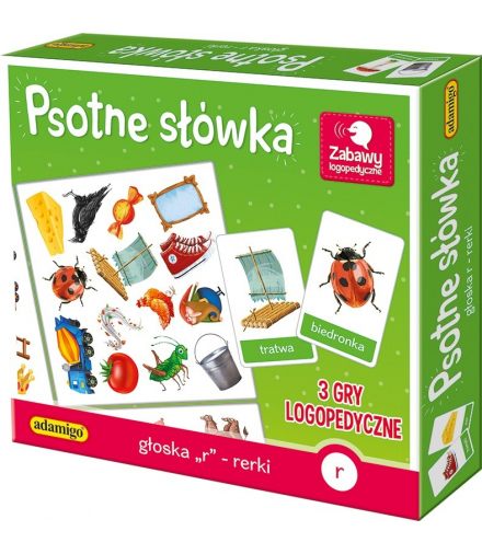 Gra psotne słówka - głoska r-rerki Adamigo 7400