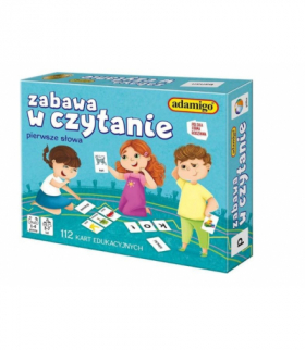 Zabawa w czytanie gra edukacyjna Adamigo 7523