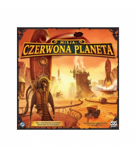 Gra misja czerwona planeta i jej bogactwa naturalne, 2-6 graczy, Galakta PL-VA93