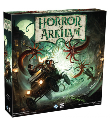 Gra Horror w Arkham 3 edycja, 1-6 graczy, Galakta 05005