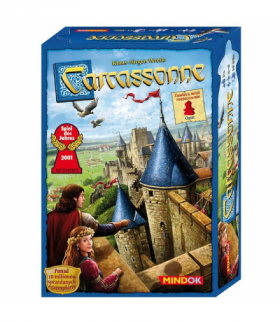 Gra Carcassonne, 2 edycja, (PL), buduj mury, wieże, twierdze, całe miasta i drogi, Bard 7005