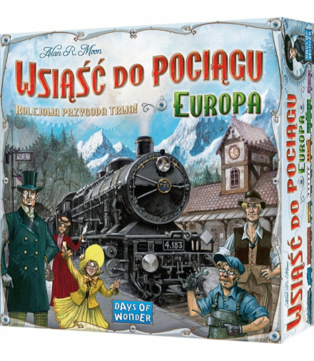 Gra Wsiąść do pociągu europa Rebel 7021