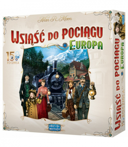Gra Wsiąść do pociągu: Europa 15 rocznica Rebel 11335