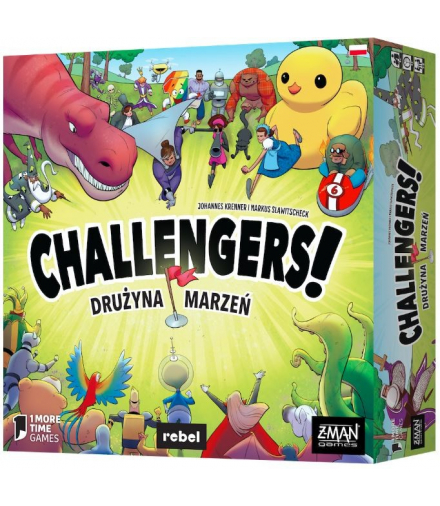 Gra Challengers: Drużyna marzeń Rebel ZM026PL
