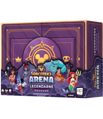 Gra Disney Sorcerers Arena: Legendarne sojusze Rebel USADSA01PL