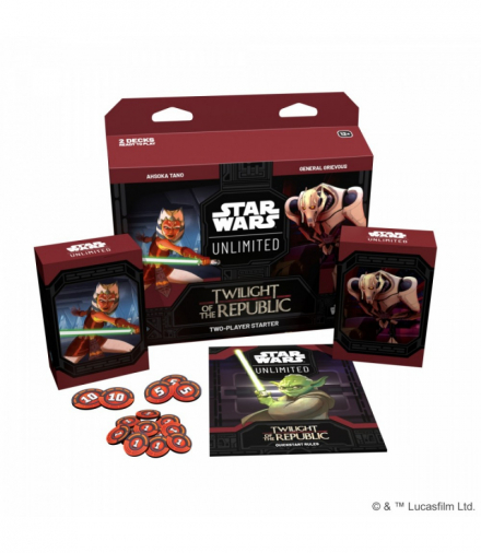 Gra Star Wars: Unlimited - Twilight of the republic - two-player starter Rebel SWH0303