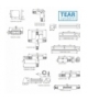 TEAR PR-CORD-WH Elementy systemu szynowego TEAR (łącznik "T") Kanlux 22583