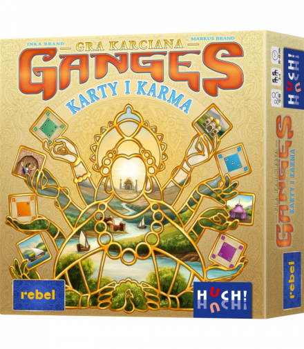 Gra Ganges: Karty i karma Rebel GKK-PL-P01-2024