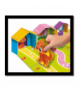 Gra Montessori Baby Wood - Dziecięca farma, drewniana gra dla najmłodszych, Lisciani 304-96886