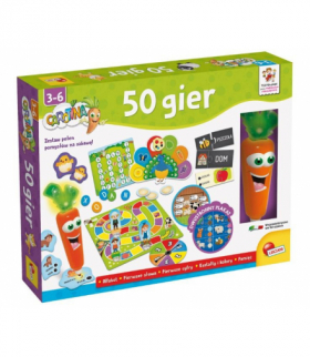 Zestaw 50 gier Carotina Lisciani 304-PL76710