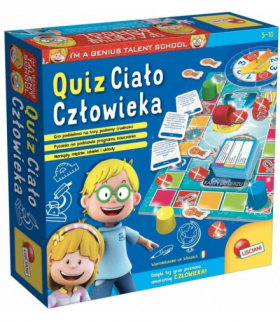 Gra Im A Genius Quiz - ciało człowieka Lisciani 304-PL67794