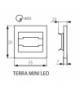 TERRA MINI Oprawa schodowa LED barwa zimna Kanlux 23105