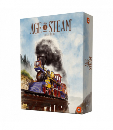 Gra Age of Steam, Edycja Deluxe (pl) Portal Games AOS