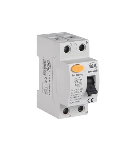 KRD6-2/16/10-A Wyłącznik różnicowo-prądowy Kanlux 23194