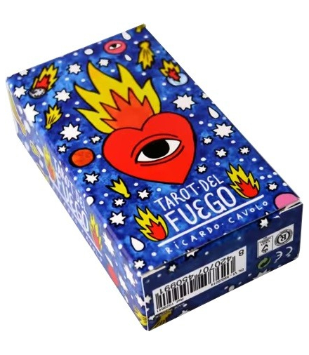 Karty Tarot Del Fuego by Richardo Cavolo Bicycle 50991