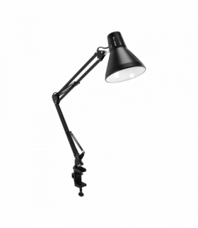 Lampka biurkowa GRAFEN E27 BLACK CLIP czarny Struhm 04791