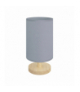 Lampka stołowa BELA E14 GREY sosna/szary Struhm 04799