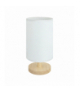 Lampka stołowa BELA E14 BEIGE sosna/beżowy Struhm 04798