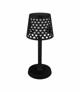 Lampa solarna LED AZURA LED 3W BLACK WW CW czarny Struhm 04771