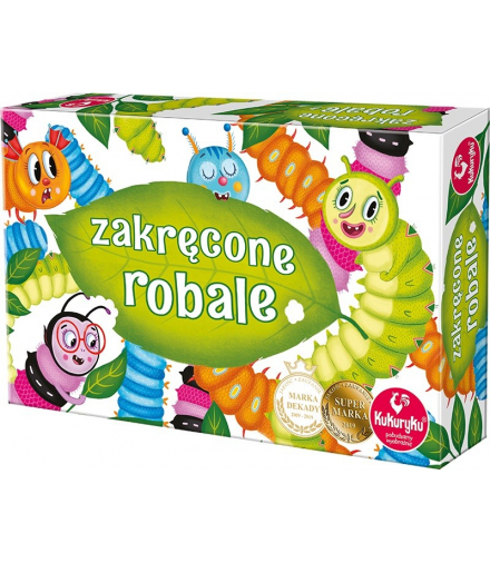 Gra Zakręcone robale, Kukuryku, Promatek 3834