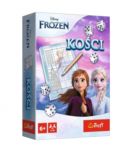 Gra podróżna kości kraina lodu frozen Trefl 02689