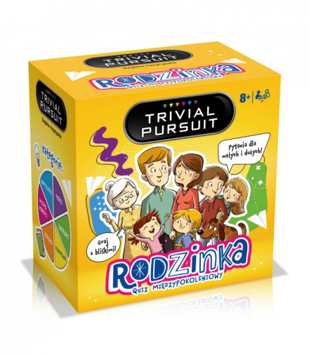 Gra Trivial Pursuit Rodzinka Winning Moves WM03918-POL-6