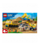 Klocki City Ciężarówki i dźwig z kulą wyburzeniową LEGO 60391