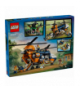 Klocki City Helikopter badaczy dżungli w bazie LEGO 60437